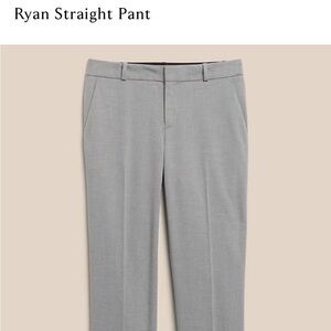 Banana Republic Gray Ankle Pants